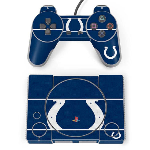 NFL Indianapolis Colts Zone Block PlayStation Classic Bundle Skin